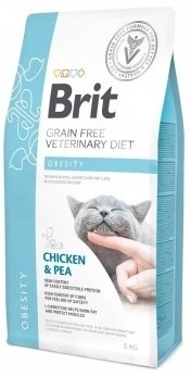 Ветеринарная диета для кошек Brit Grain Free (Брит Грейн Фри) Veterinary Diet Obesity (Обесити), 400 г 32583103 фото