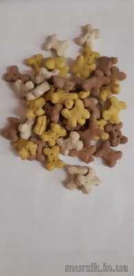 Печенье для собак мелких пород и щенков 4 см Mini Knochen Mix 1 кг 8947426 фото