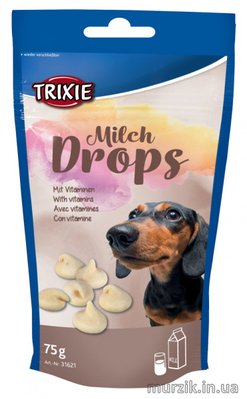 Витамины для собак Drops 75 г молочные 1455342 фото
