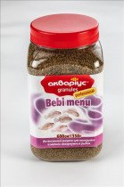 Корм для рыб Аквариус Bebi Menu - Mini Granules (Мини гранулы) 350 г 41645710 фото