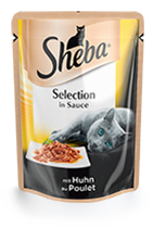 Влажный корм для котов с курицей в соусе Sheba Selection 85 г 8509368 фото