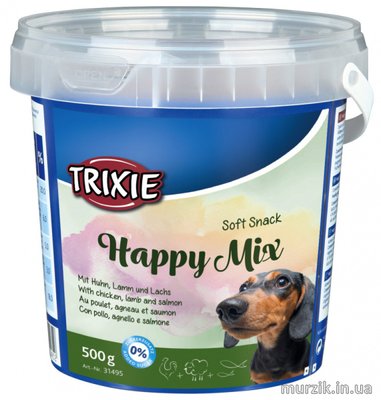 Витамины "Happy Mix" для собак Ведро пластиковое 500 г 1455354 фото