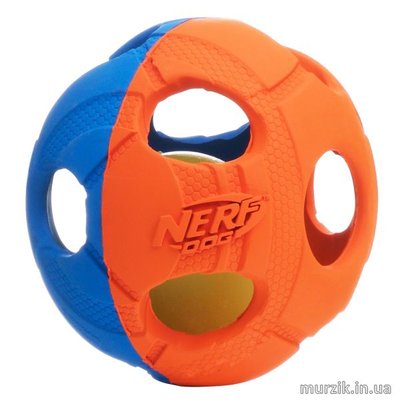 Игрушка для собак Nerf Мяч светящийся d=9 см 41527620 фото