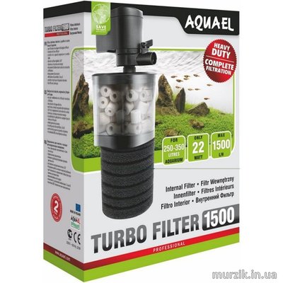 Фильтр внутренний Aquael Turbo Filter (Акваель Турбо Фильтр) 1500 1558876 фото