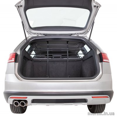 Ограждение для багажника металлическое (три секции) ширина: 85-140 см, высота: 75-110 см, цвет черный 42063344 фото